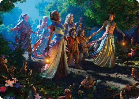Realm Seekers Art Card [The Lord of the Rings: Tales of Middle-earth Art Series] | RetroPlay Games