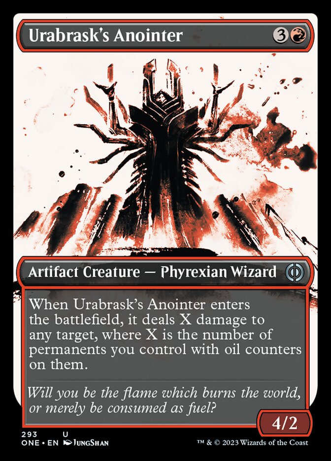 Urabrask's Anointer (Showcase Ichor) [Phyrexia: All Will Be One] | RetroPlay Games