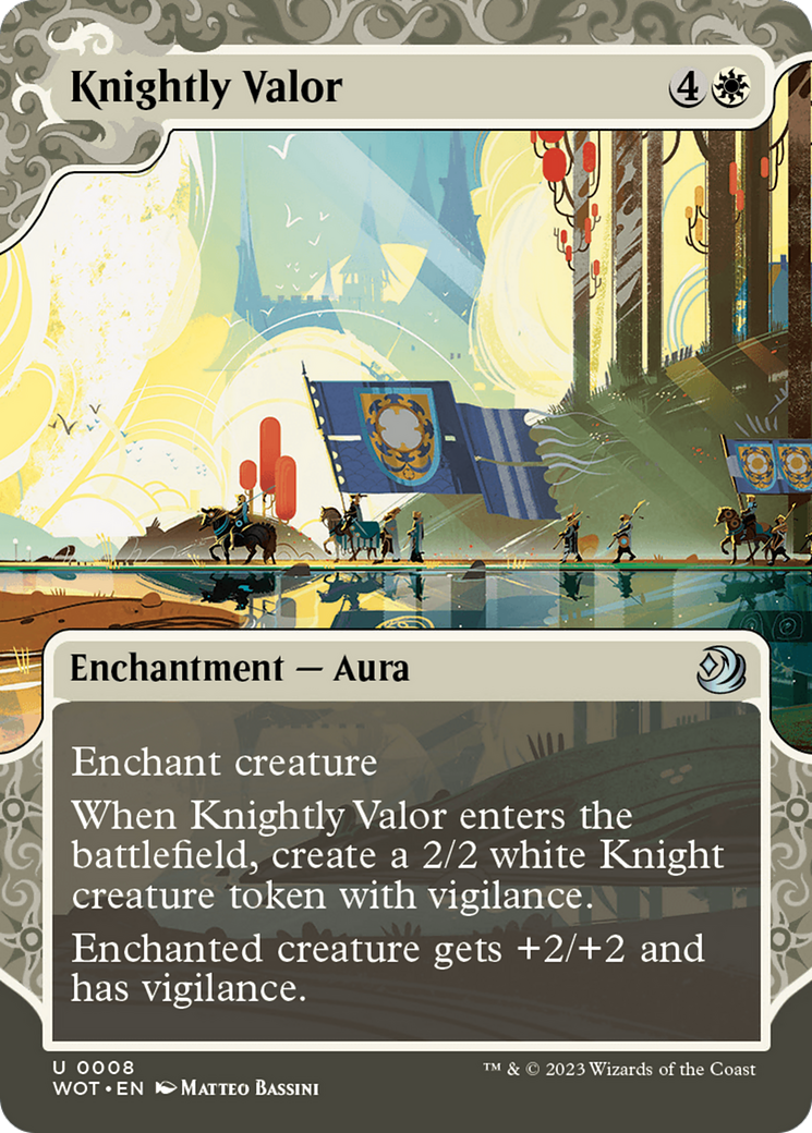 Knightly Valor [Wilds of Eldraine: Enchanting Tales] | RetroPlay Games