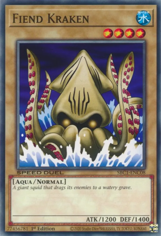 Fiend Kraken [SBC1-ENC08] Common | RetroPlay Games