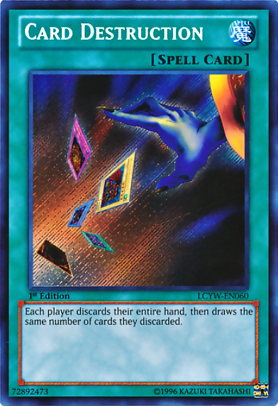 Card Destruction [LCYW-EN060] Secret Rare | RetroPlay Games