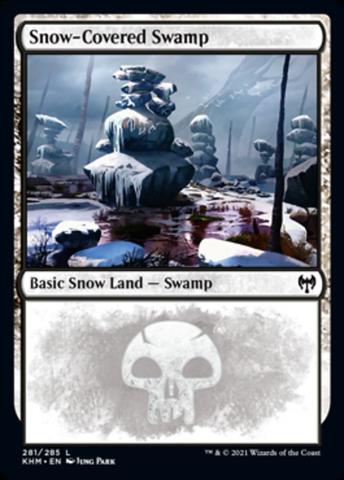 Snow-Covered Swamp (281) [Kaldheim] | RetroPlay Games