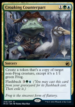 Croaking Counterpart (Promo Pack) [Innistrad: Midnight Hunt Promos] | RetroPlay Games