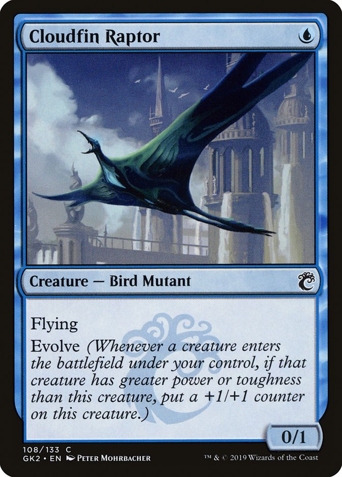 Cloudfin Raptor [Ravnica Allegiance Guild Kit] | RetroPlay Games