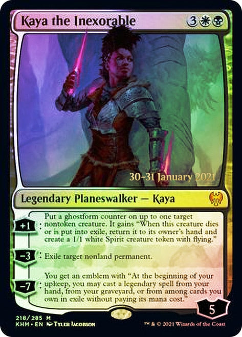 Kaya the Inexorable  [Kaldheim Prerelease Promos] | RetroPlay Games