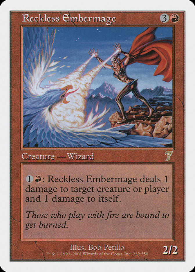 Reckless Embermage [Seventh Edition] | RetroPlay Games