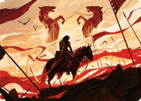 Merry, Esquire of Rohan Art Card [The Lord of the Rings: Tales of Middle-earth Art Series] | RetroPlay Games