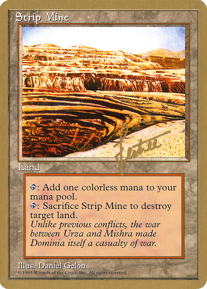 Strip Mine (Bertrand Lestree) [Pro Tour Collector Set] | RetroPlay Games
