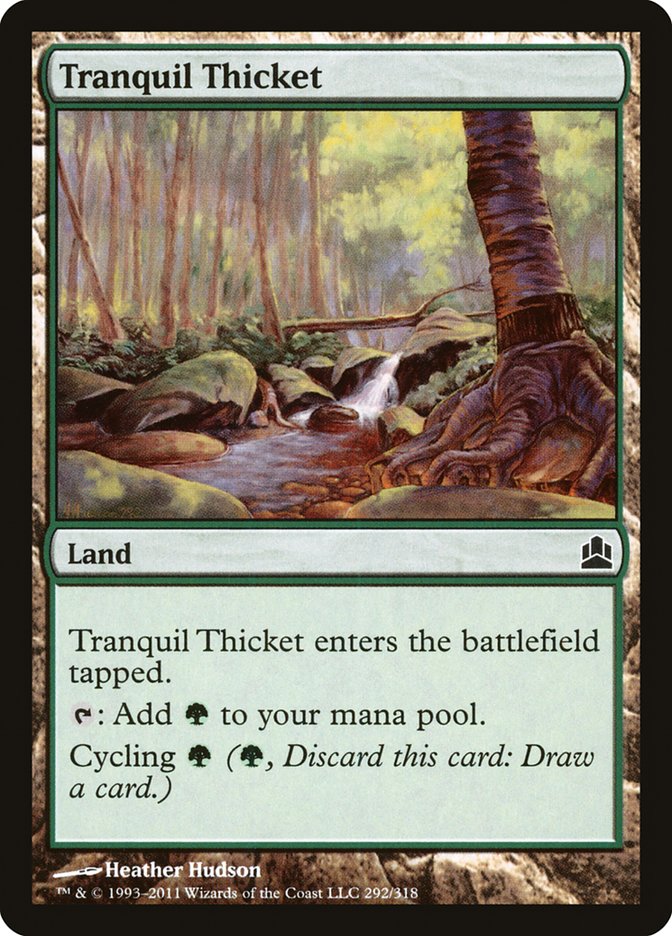 Tranquil Thicket [Commander 2011] | RetroPlay Games