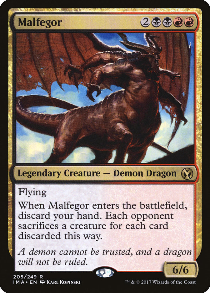 Malfegor [Iconic Masters] | RetroPlay Games