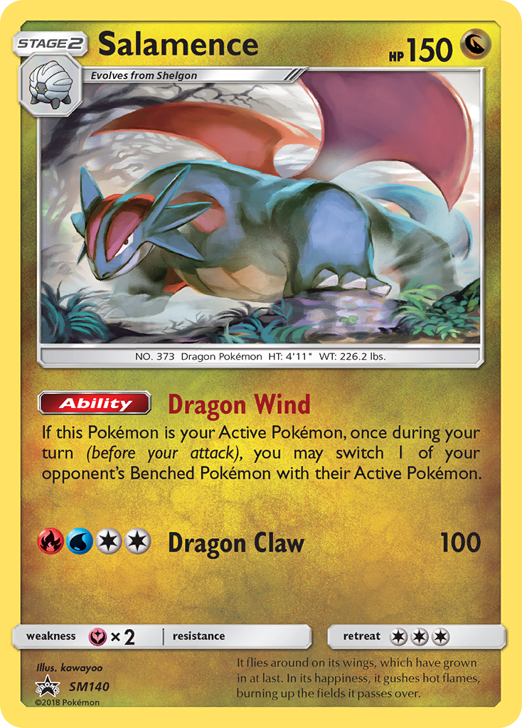 Salamence (SM140) [Sun & Moon: Black Star Promos] | RetroPlay Games