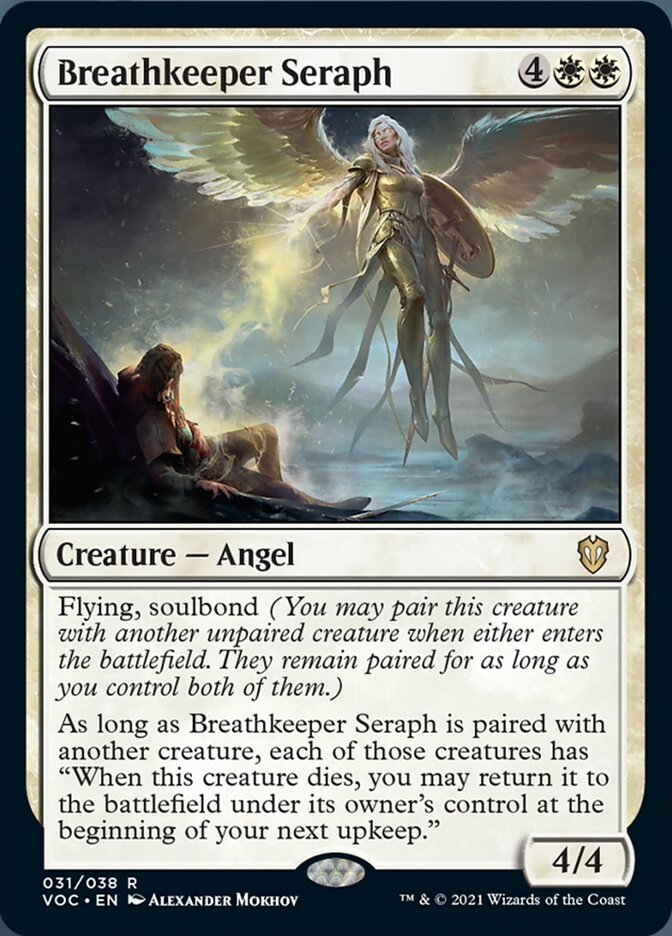 Breathkeeper Seraph [Innistrad: Crimson Vow Commander] | RetroPlay Games