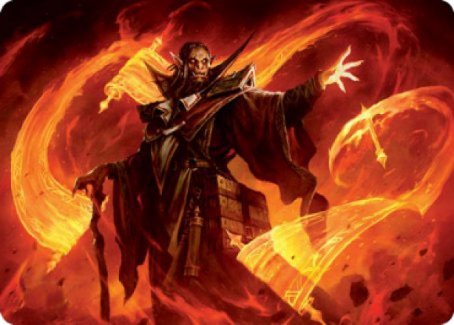 Plargg, Dean of Chaos Art Card [Strixhaven: School of Mages Art Series] | RetroPlay Games