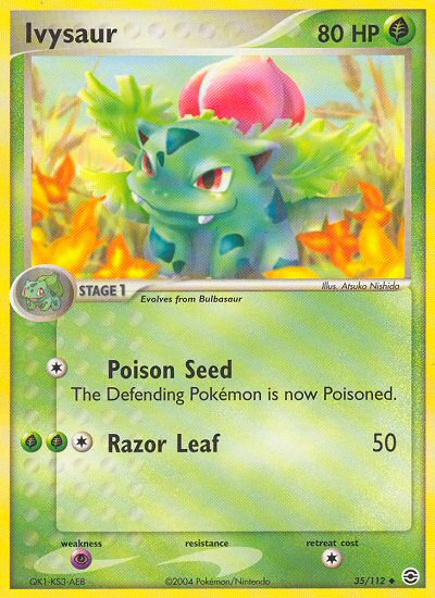 Ivysaur (35/112) [EX: FireRed & LeafGreen] | RetroPlay Games