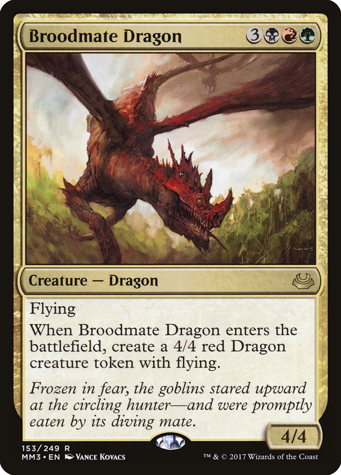 Broodmate Dragon [Modern Masters 2017] | RetroPlay Games