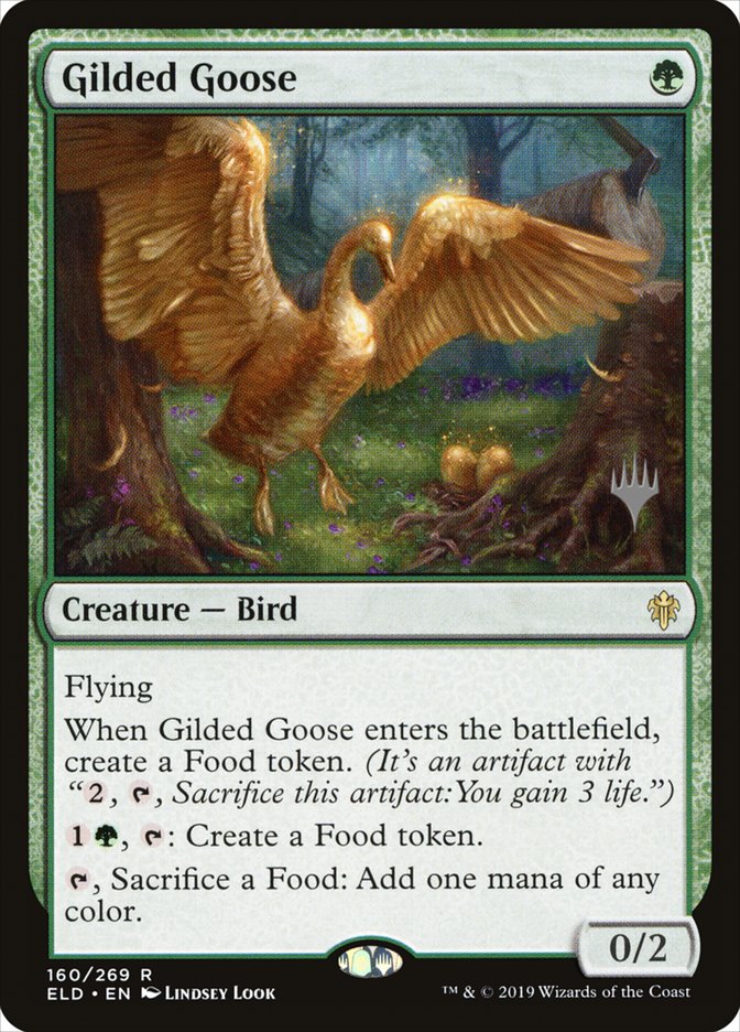 Gilded Goose (Promo Pack) [Throne of Eldraine Promos] | RetroPlay Games