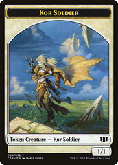 Kor Soldier // Pegasus Double-sided Token [Commander 2014 Tokens] | RetroPlay Games