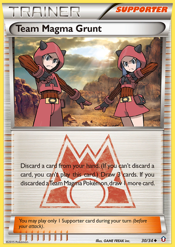 Team Magma Grunt (30/34) [XY: Double Crisis] | RetroPlay Games