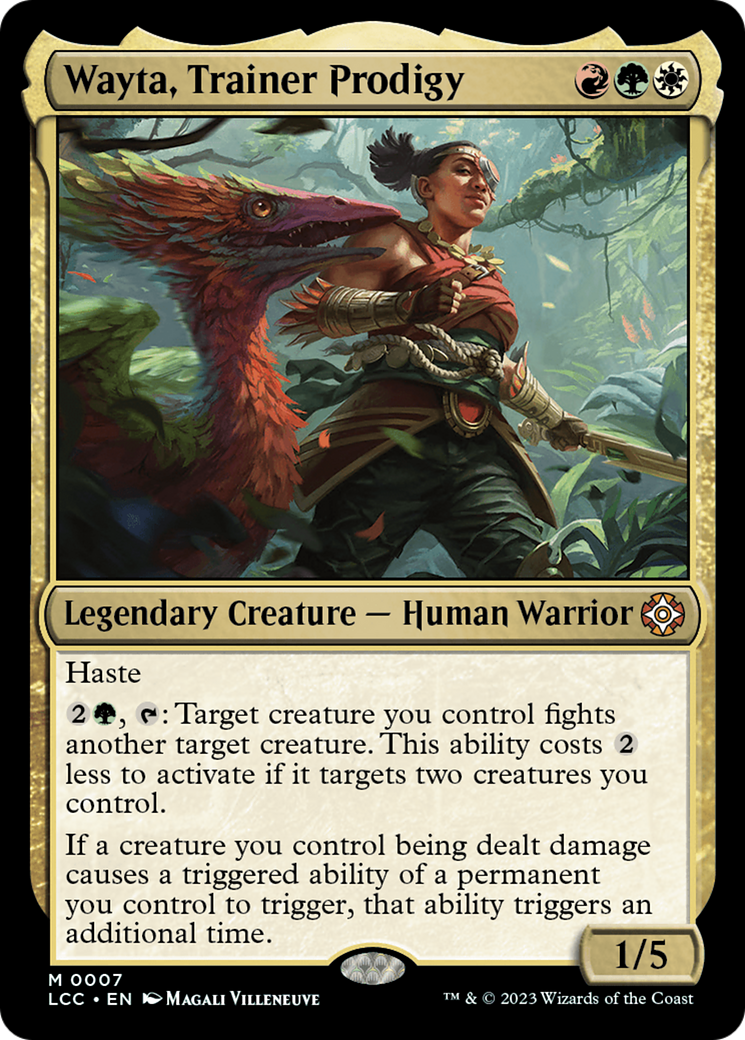 Wayta, Trainer Prodigy [The Lost Caverns of Ixalan Commander] | RetroPlay Games