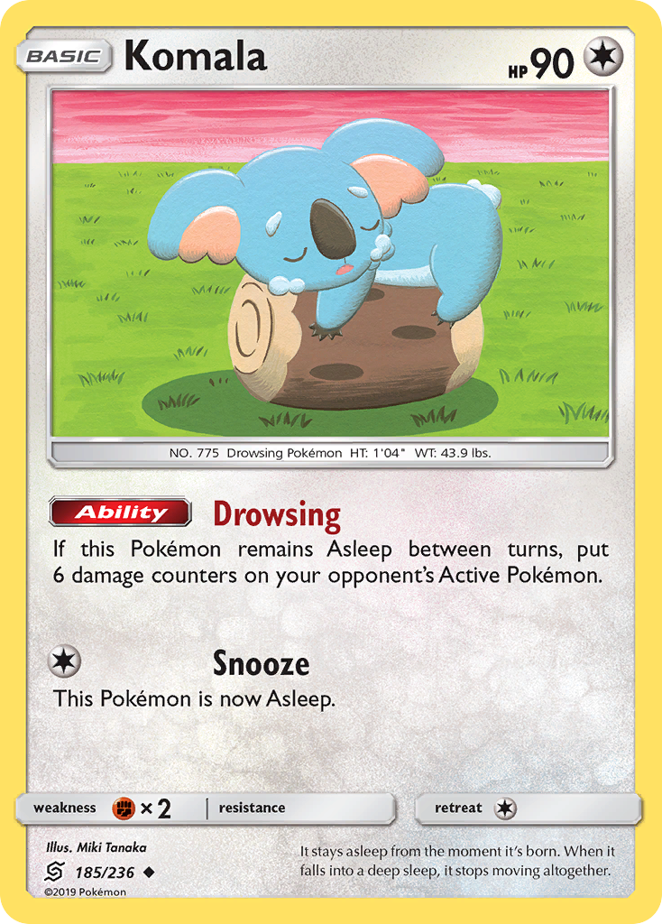 Komala (185/236) [Sun & Moon: Unified Minds] | RetroPlay Games