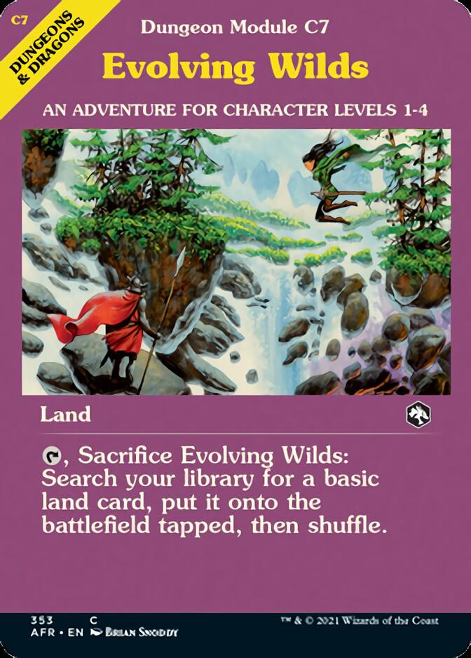 Evolving Wilds (Dungeon Module) [Dungeons & Dragons: Adventures in the Forgotten Realms] | RetroPlay Games