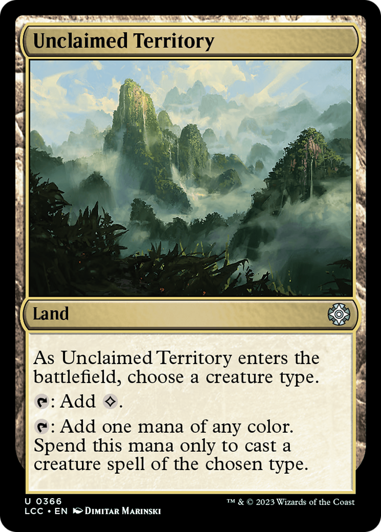 Unclaimed Territory [The Lost Caverns of Ixalan Commander] | RetroPlay Games