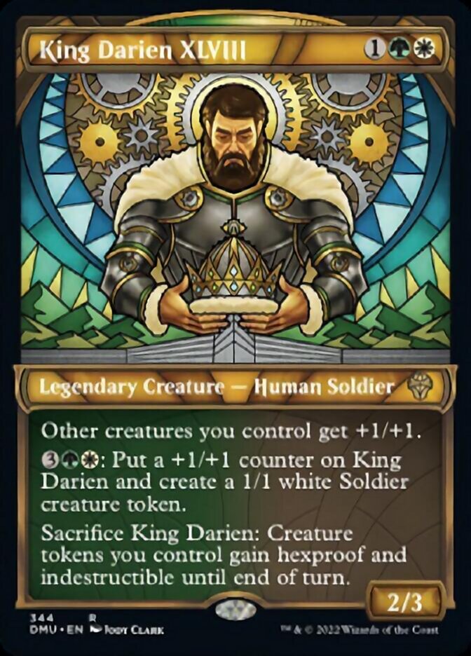 King Darien XLVIII (Showcase Textured) [Dominaria United] | RetroPlay Games