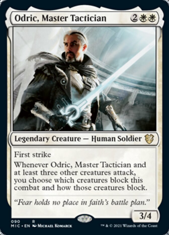 Odric, Master Tactician [Innistrad: Midnight Hunt Commander] | RetroPlay Games