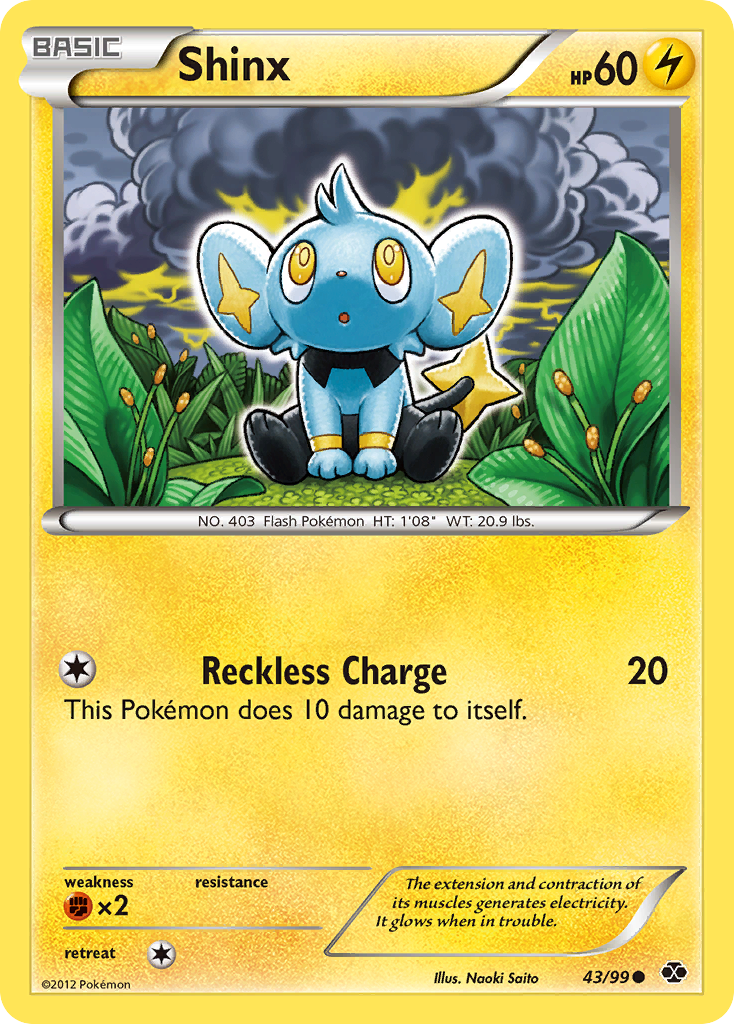 Shinx (43/99) [Black & White: Next Destinies] | RetroPlay Games