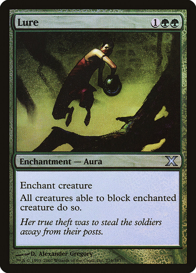Lure (Premium Foil) [Tenth Edition] | RetroPlay Games