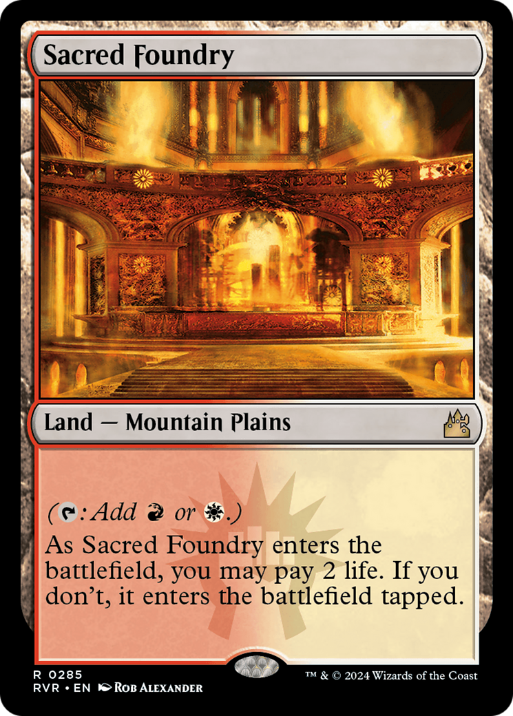 Sacred Foundry [Ravnica Remastered] | RetroPlay Games