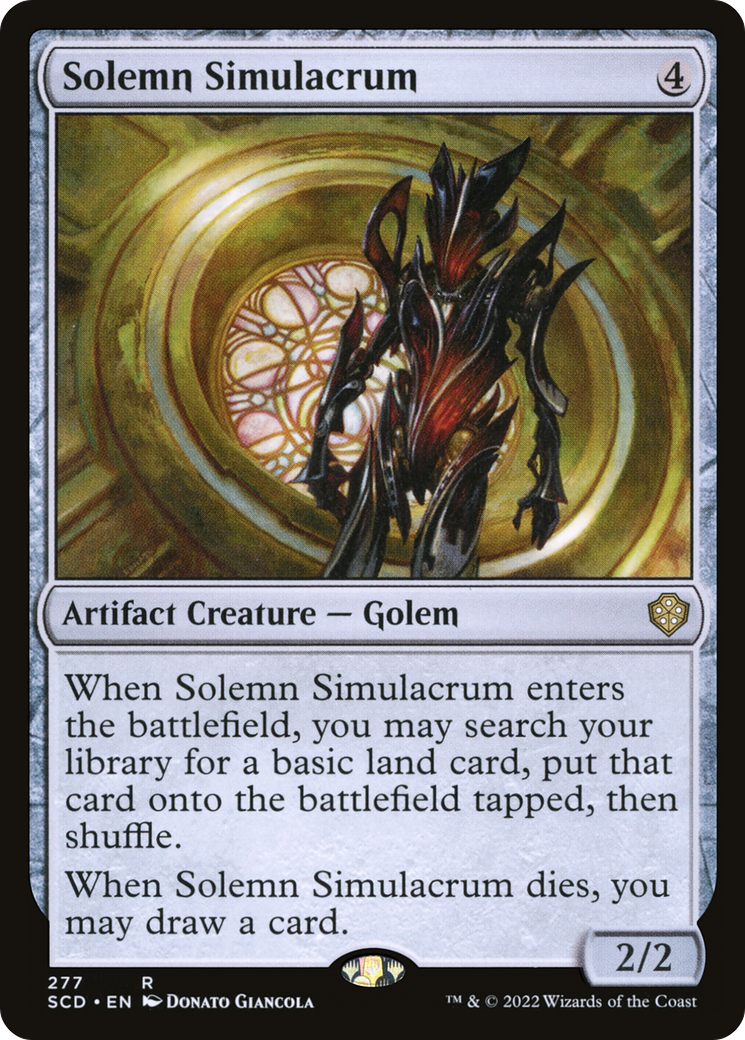 Solemn Simulacrum [Starter Commander Decks] | RetroPlay Games