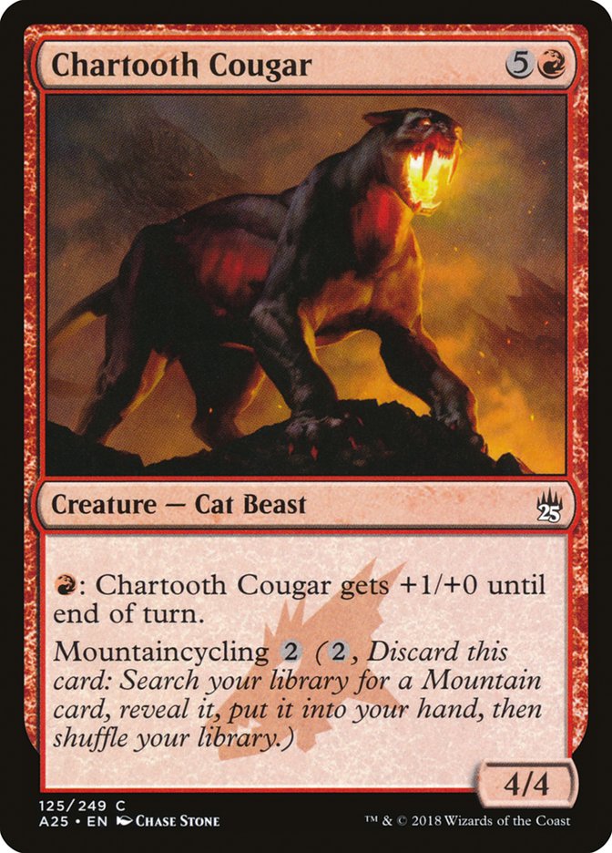 Chartooth Cougar [Masters 25] | RetroPlay Games
