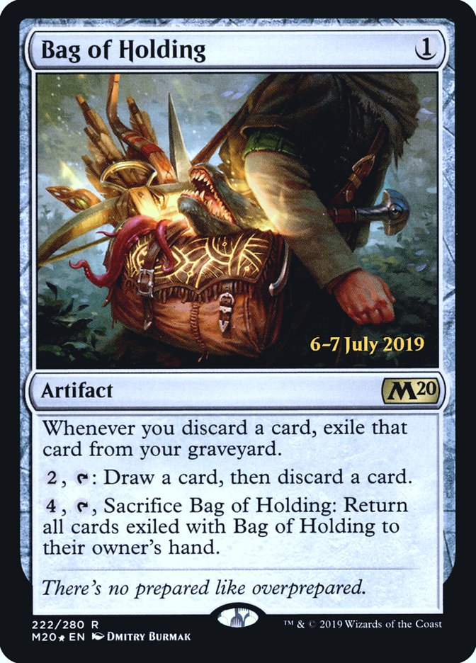 Bag of Holding  [Core Set 2020 Prerelease Promos] | RetroPlay Games