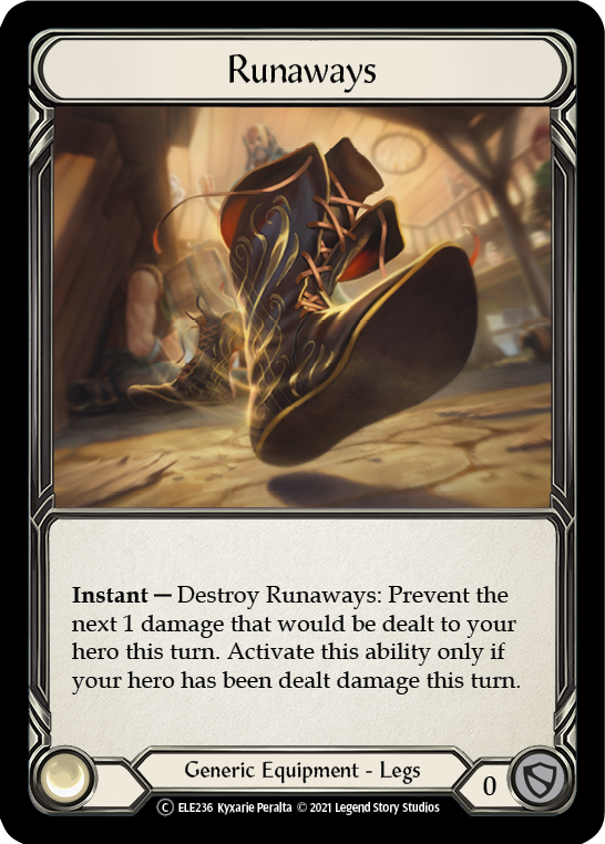 Runaways [U-ELE236] (Tales of Aria Unlimited)  Unlimited Rainbow Foil | RetroPlay Games