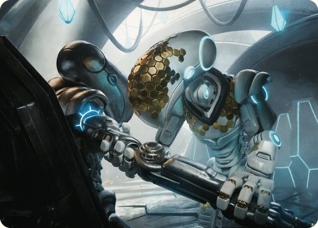 Myr Kinsmith Art Card [Phyrexia: All Will Be One Art Series] | RetroPlay Games