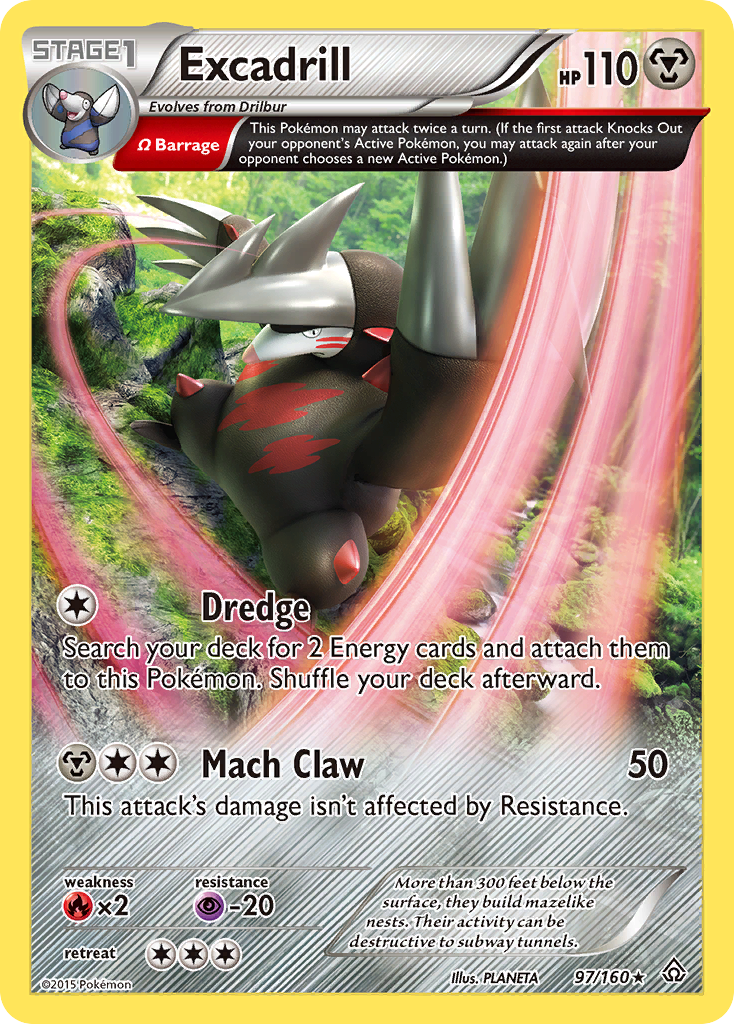 Excadrill (97/160) [XY: Primal Clash] | RetroPlay Games