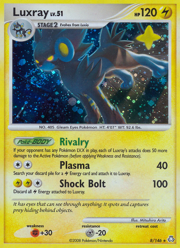 Luxray (8/146) [Diamond & Pearl: Legends Awakened] | RetroPlay Games