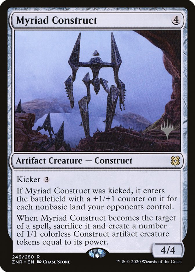 Myriad Construct (Promo Pack) [Zendikar Rising Promos] | RetroPlay Games