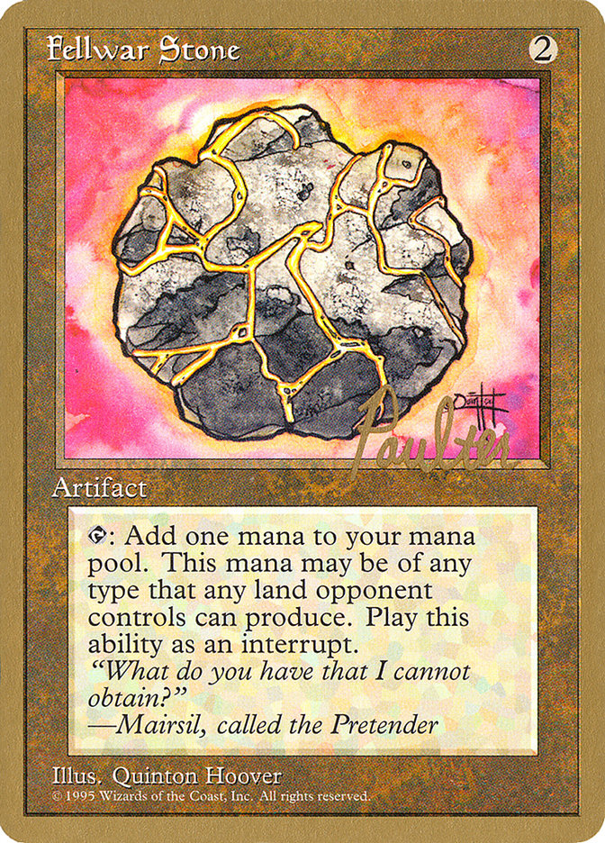 Fellwar Stone (Preston Poulter) [Pro Tour Collector Set] | RetroPlay Games