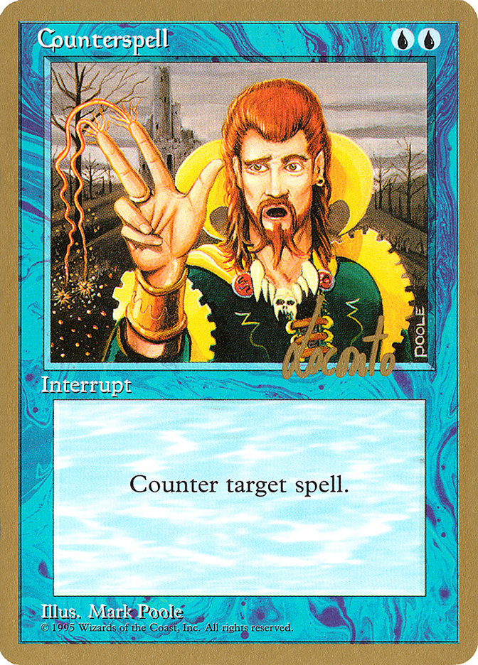 Counterspell (Michael Loconto) [Pro Tour Collector Set] | RetroPlay Games