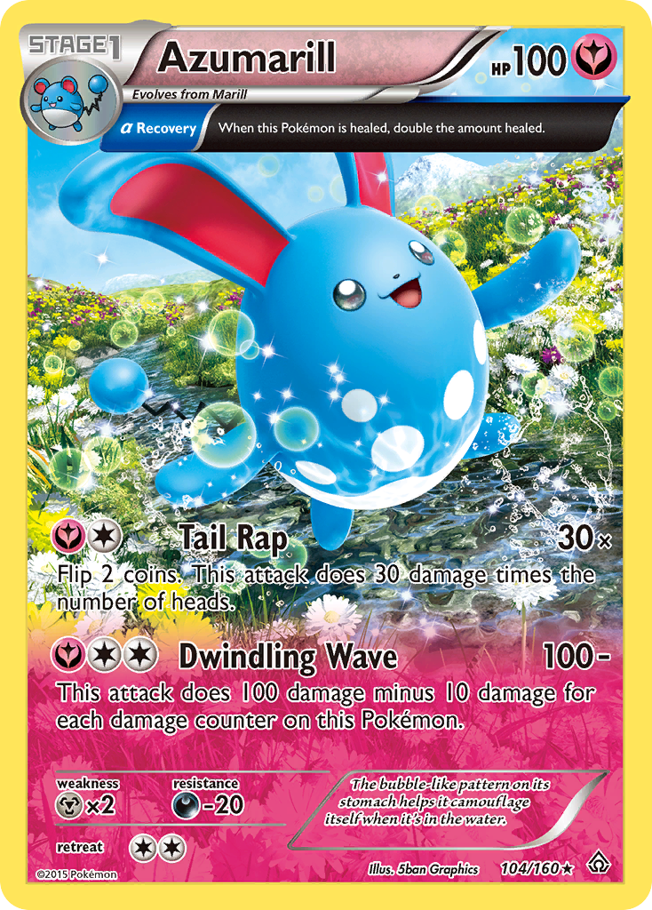 Azumarill (104/160) [XY: Primal Clash] | RetroPlay Games