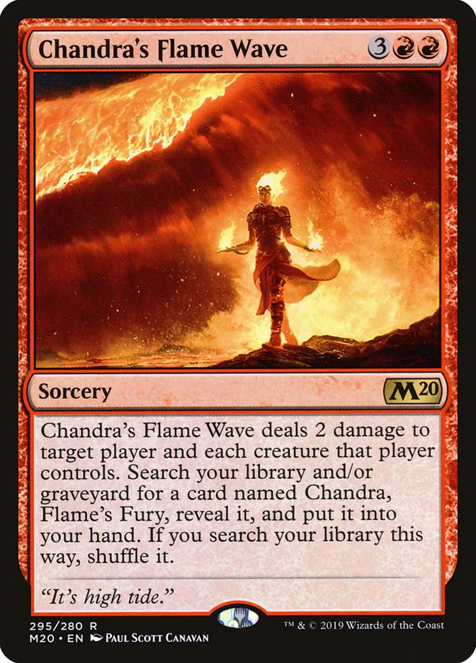 Chandra's Flame Wave [Core Set 2020] | RetroPlay Games