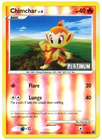 Chimchar (56/100) [Burger King Promos: 2009 Collection] | RetroPlay Games