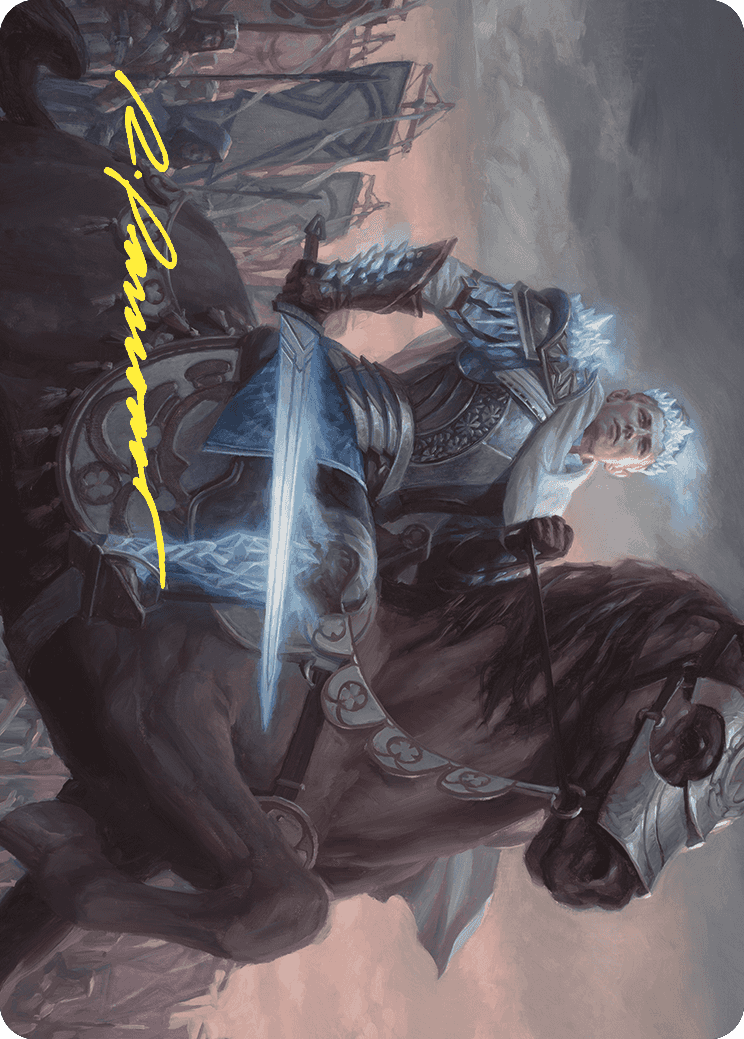 Will, Scion of Peace Art Card (Gold-Stamped Signature) [Wilds of Eldraine Art Series] | RetroPlay Games