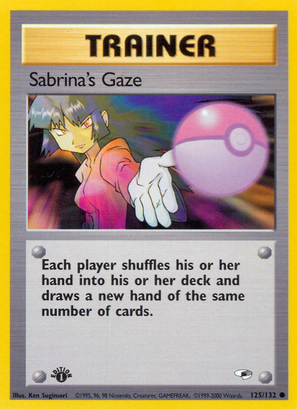 Sabrina's Gaze (125/132) [Gym Heroes 1st Edition] | RetroPlay Games