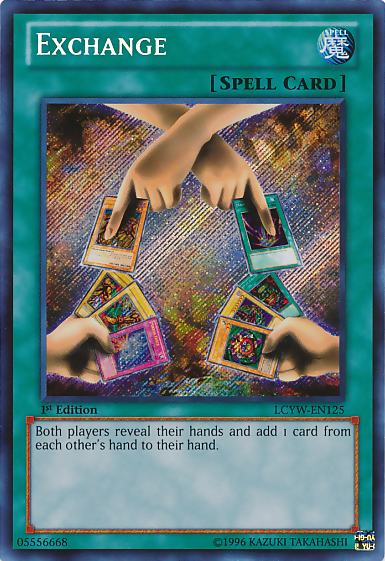 Exchange [LCYW-EN125] Secret Rare | RetroPlay Games
