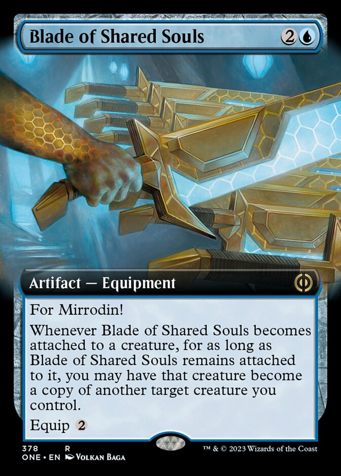 Blade of Shared Souls (Extended Art) [Phyrexia: All Will Be One] | RetroPlay Games