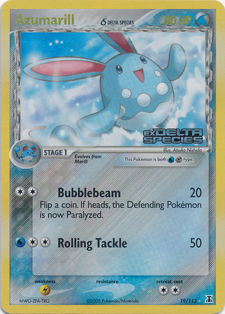 Azumarill (19/113) (Delta Species) (Stamped) [EX: Delta Species] | RetroPlay Games