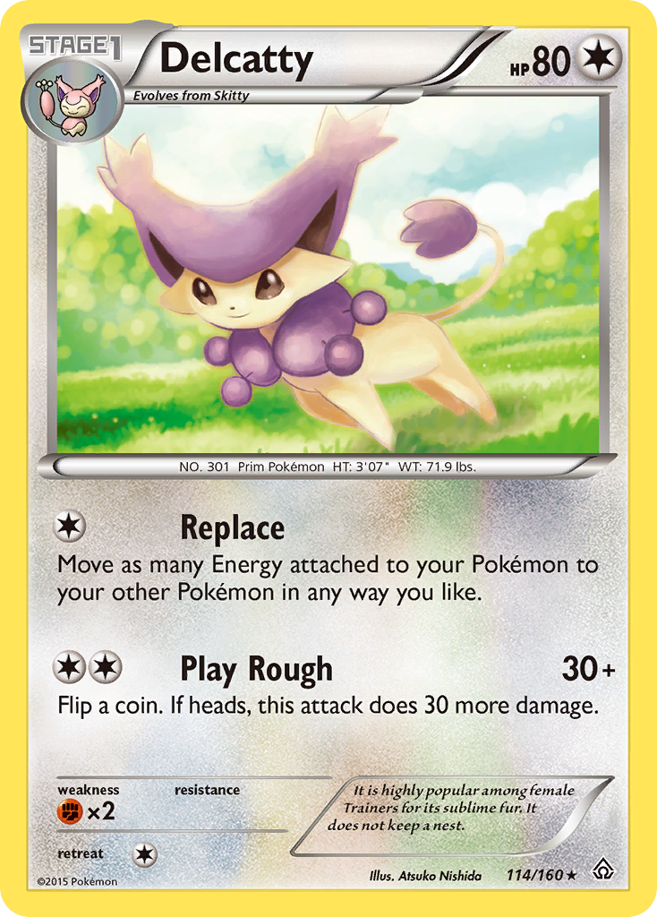 Delcatty (114/160) [XY: Primal Clash] | RetroPlay Games